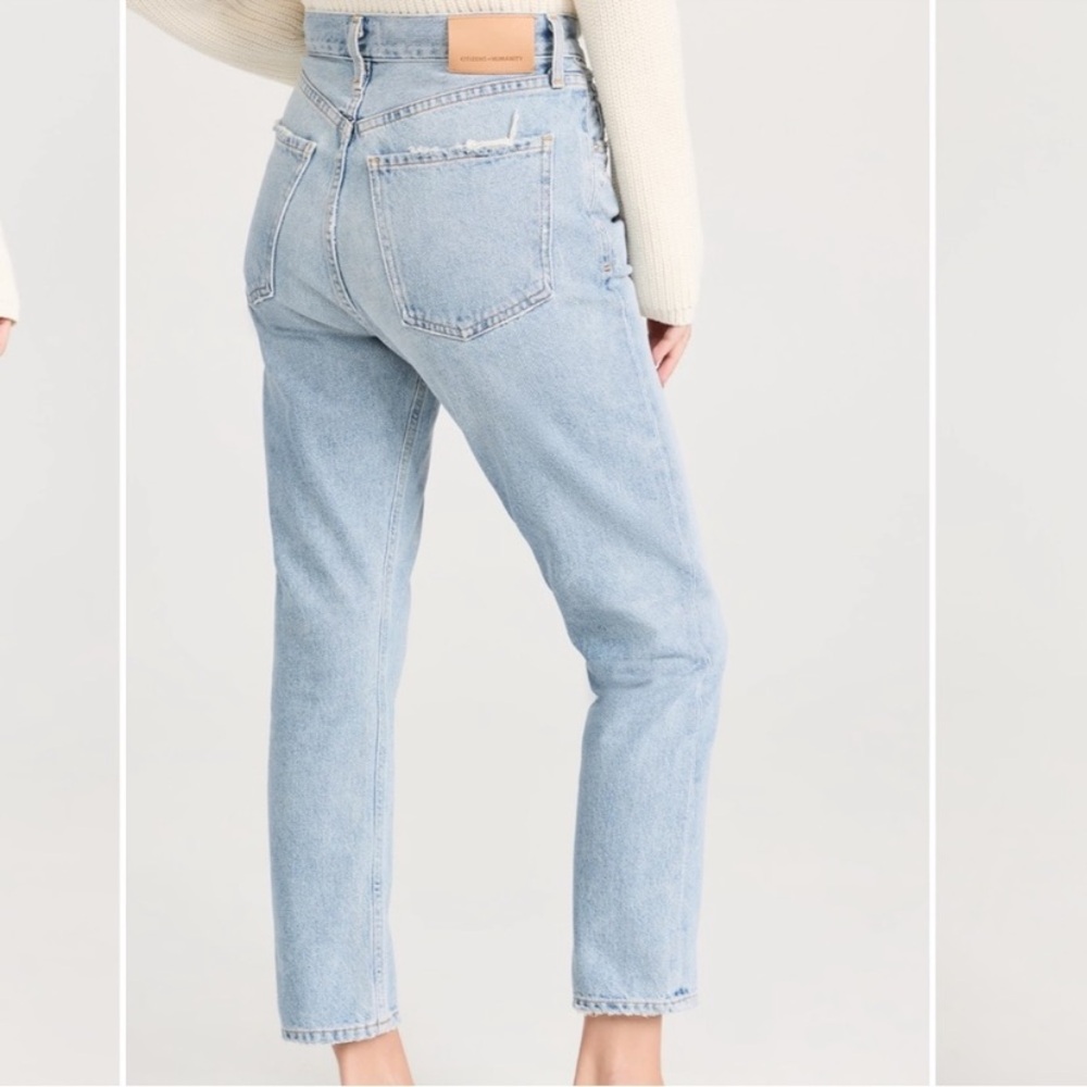 $248 Citizens of Humanity charlotte crop denim jeans 25 - Picture 4 of 12